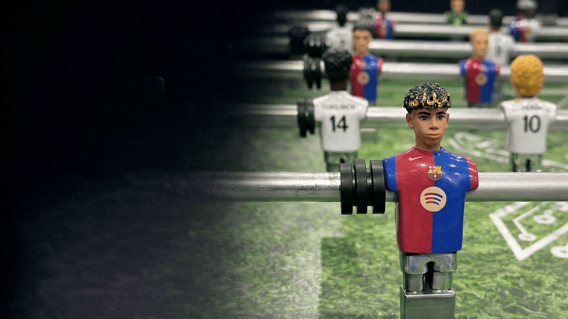 Customized MiniGoalX Foosball Tables